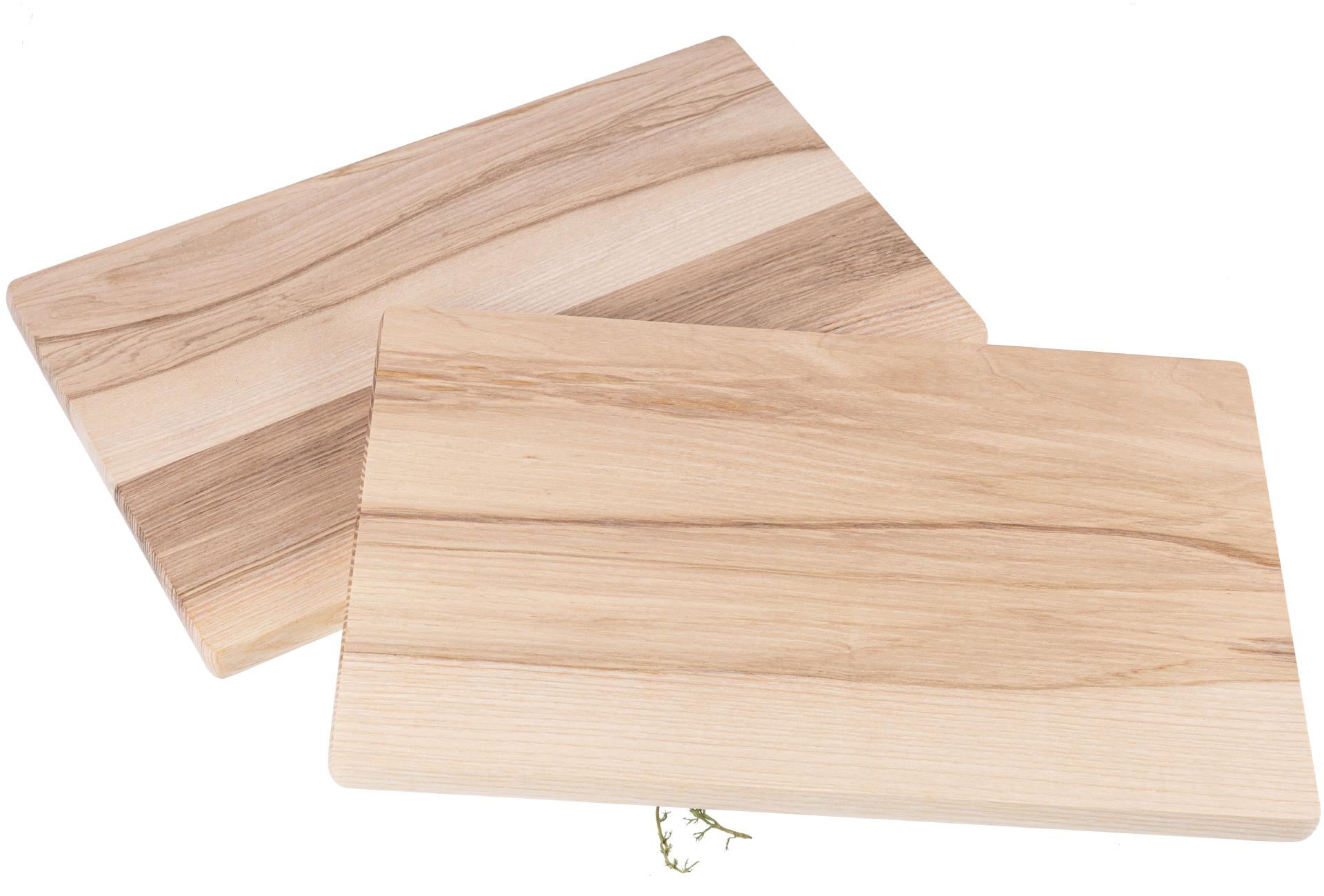 Schneidebrett / Jausenbrett aus FSC® Esche - 30 x 18 x 1,5 cm